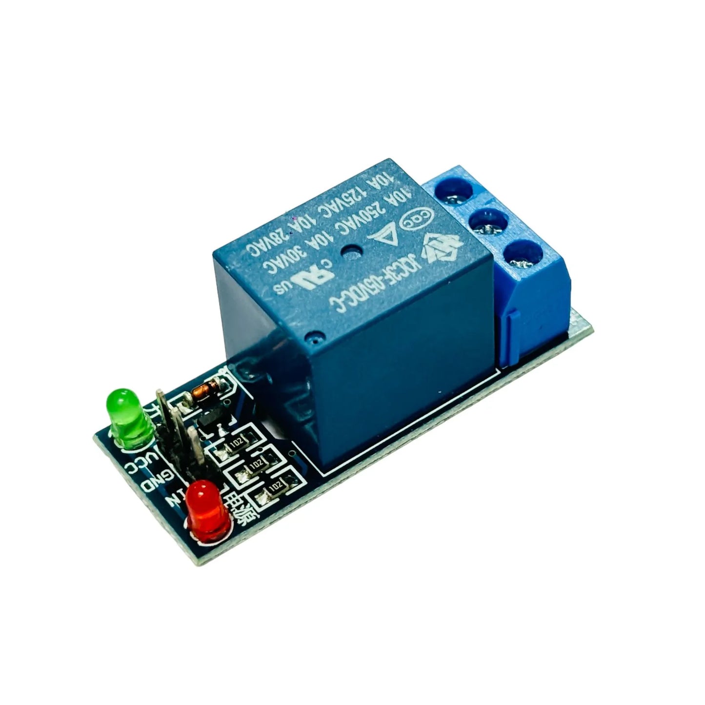 1 Channel Relay Module (Buy 2 & Get Free 4 Jumper Wires)