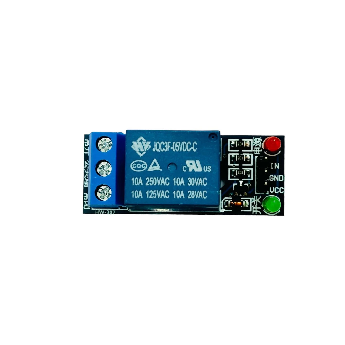 1 Channel Relay Module (Buy 2 & Get Free 4 Jumper Wires)