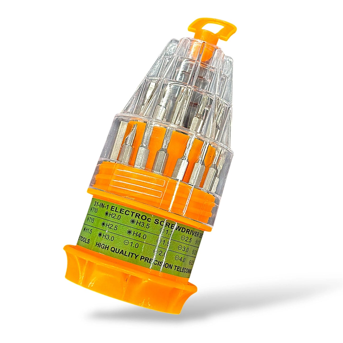 31 in 1 Precision Screwdriver Set – Multipurpose Toolkit for Mobile, Laptop, Electronics & DIY Repair