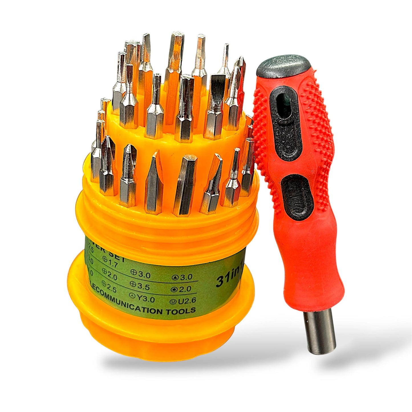 31 in 1 Precision Screwdriver Set – Multipurpose Toolkit for Mobile, Laptop, Electronics & DIY Repair