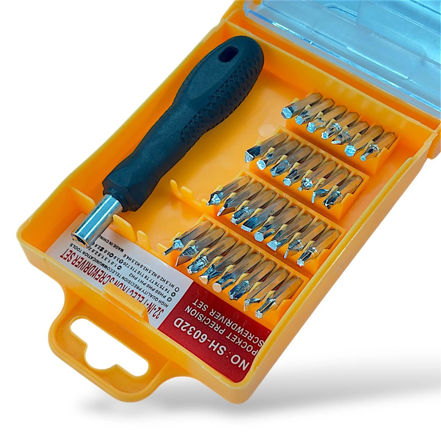 32 in 1 Precision Screwdriver Set (TP-6032D) – Multipurpose Magnetic Toolkit for Mobile, Laptop & Electronics Repair
