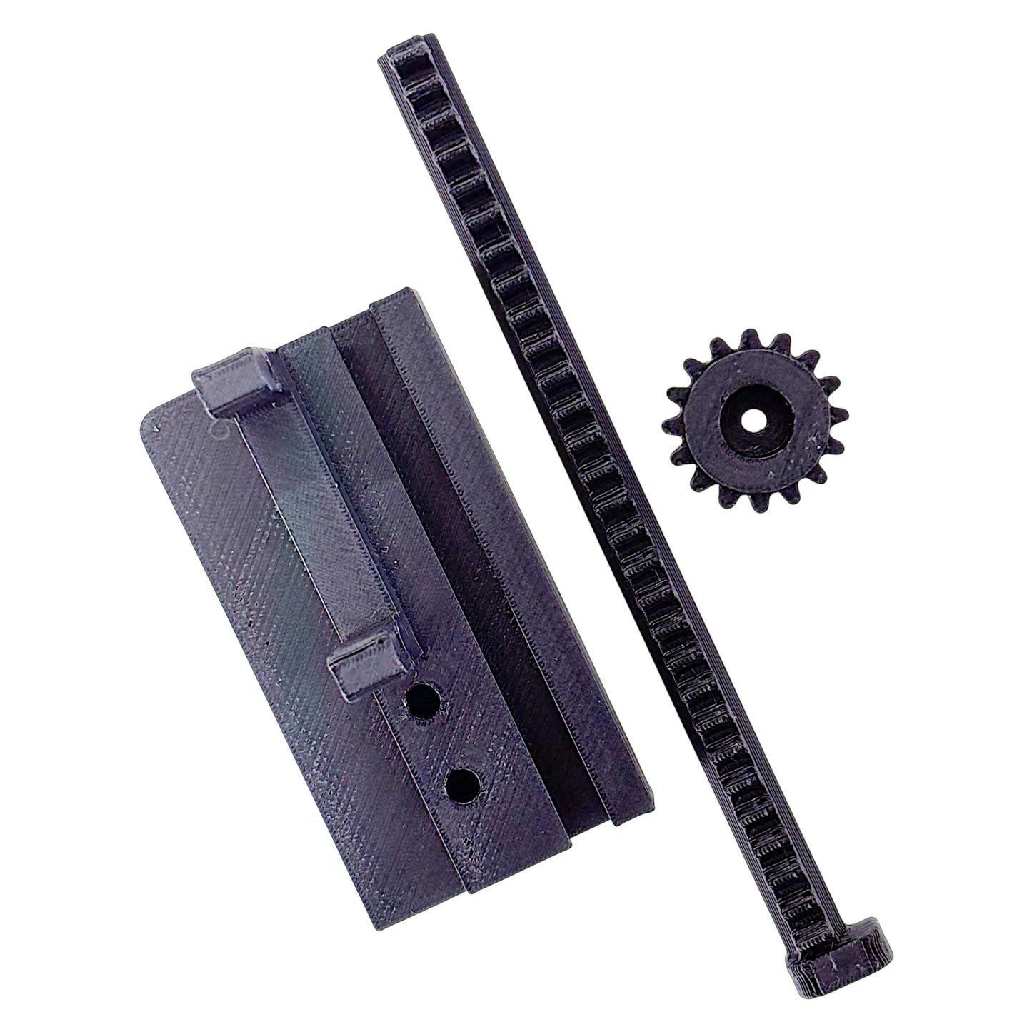 3D Printed Rack and Pinion Gear for Servo Motor