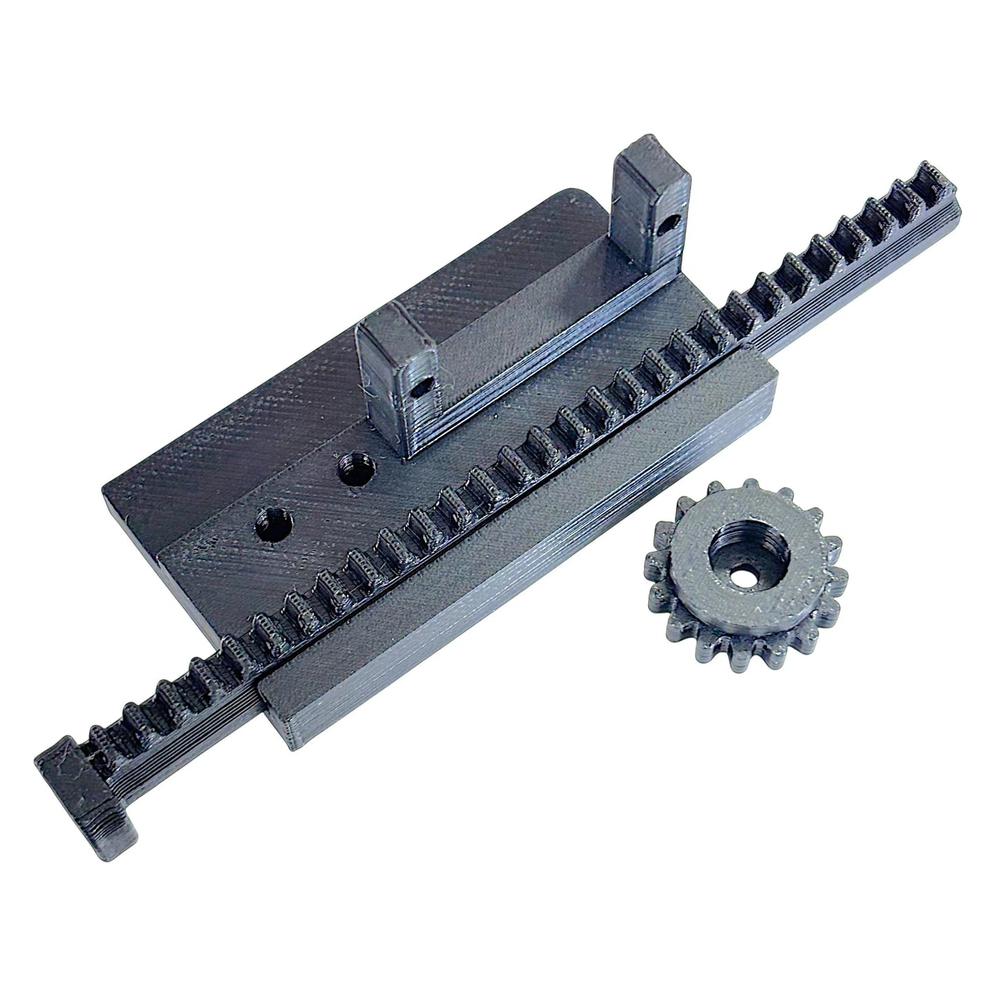 3D Printed Rack and Pinion Gear for Servo Motor