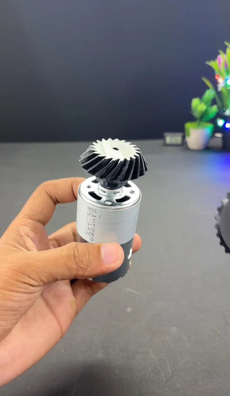 3D Printed Bevel Gear for 775 DC Motor | Only Body