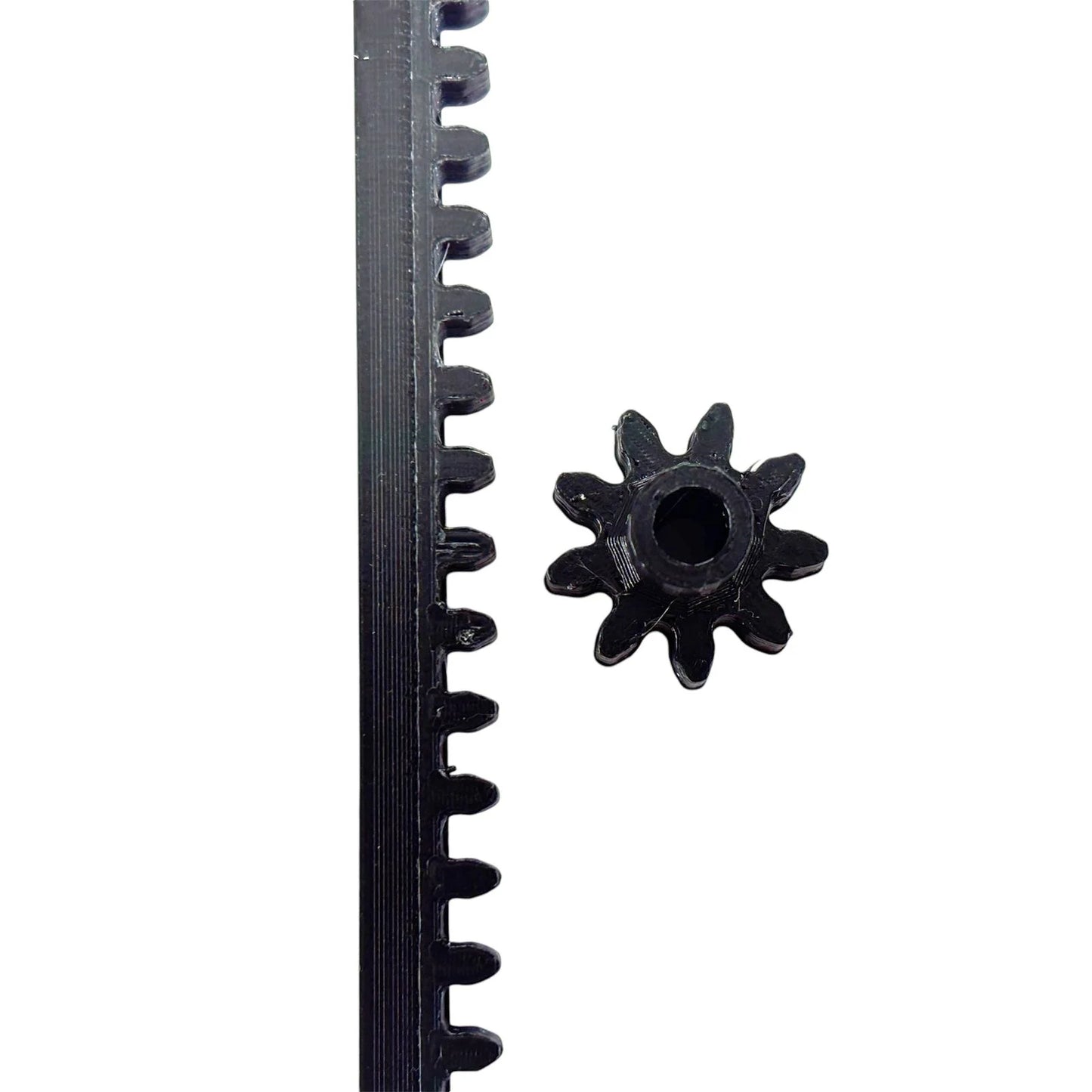 Long Rack and Pinion Gear High Quality 3D Printed