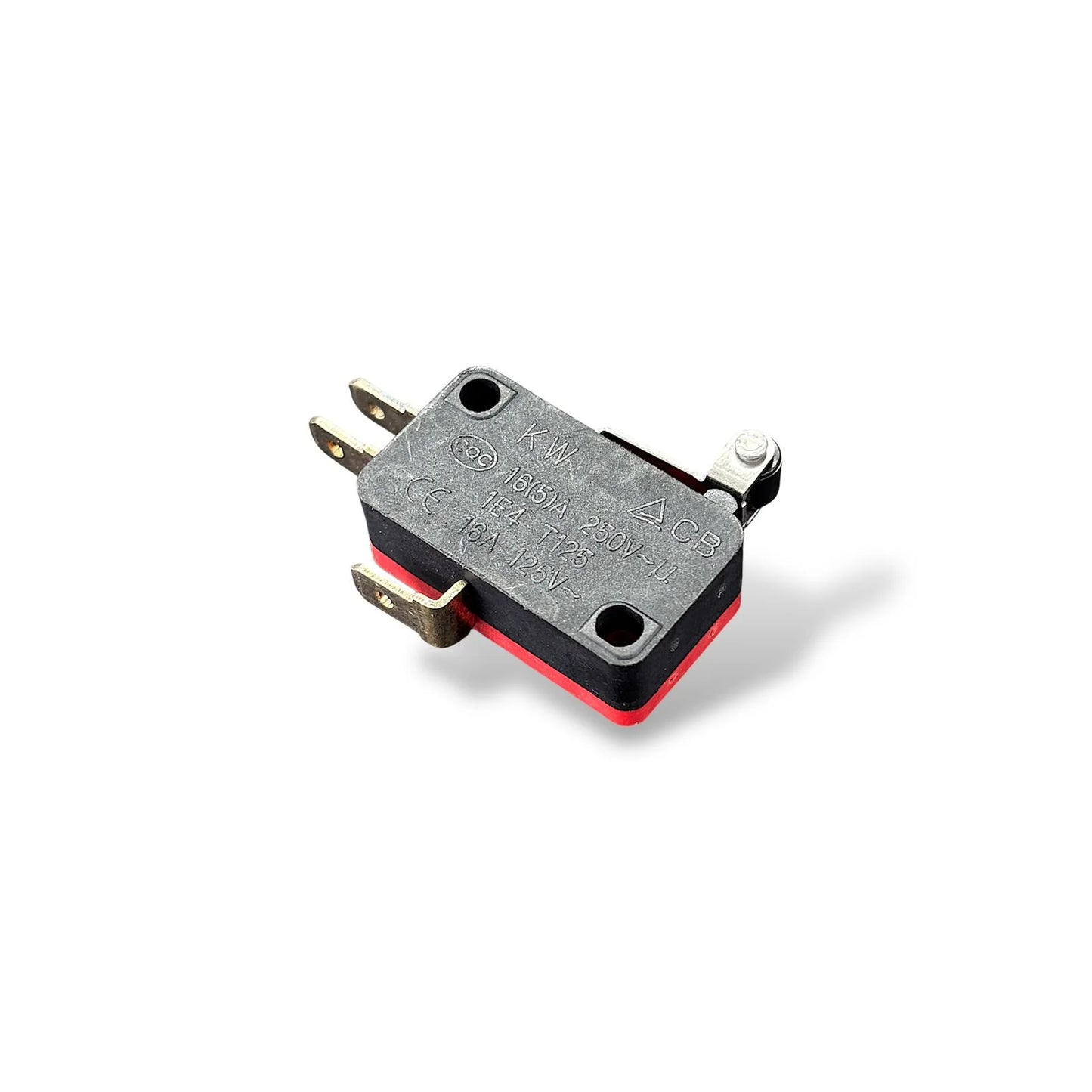 5A 250VAC Micro Limit Switch with Roller Lever | 5A 250V AC for CNC, RepRap & Prusa 3D Printers