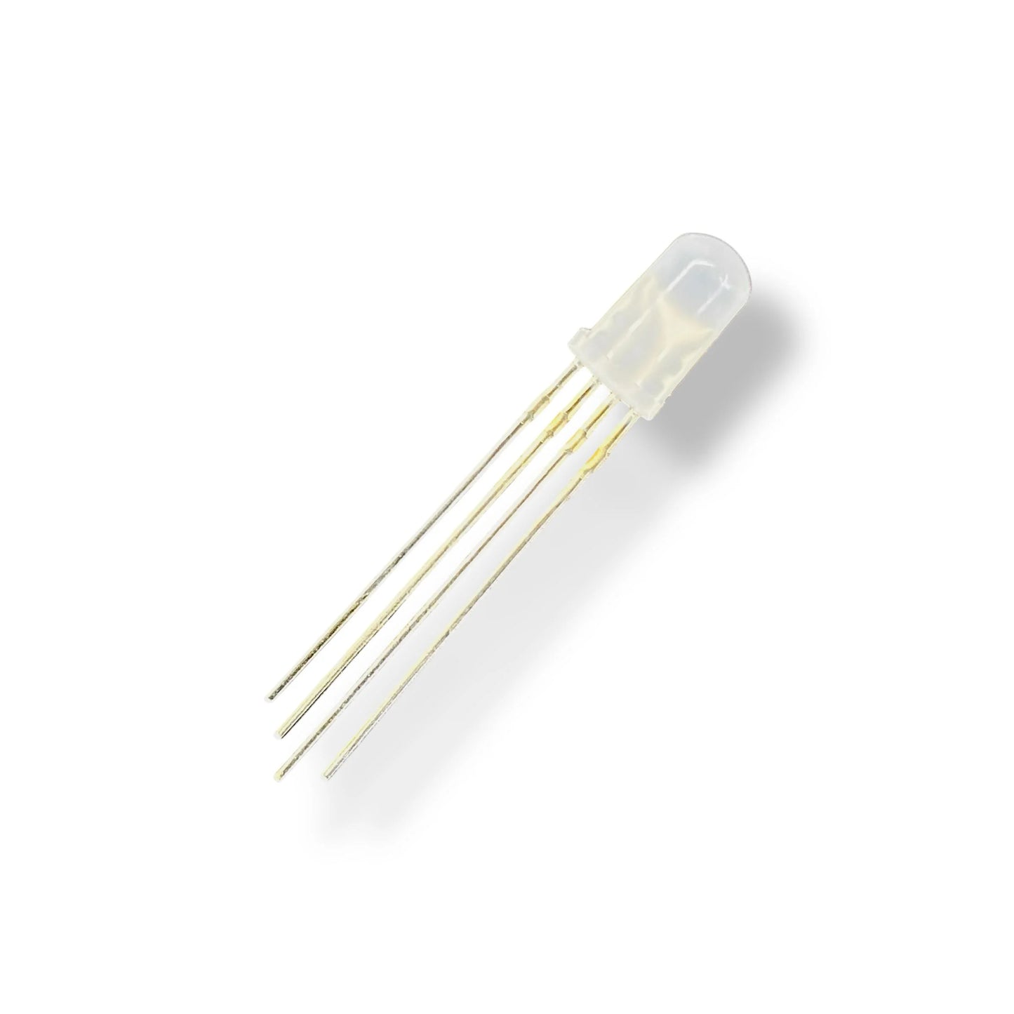 5mm RGB LED Pack of 5 Common Anode | 4 Pin Red Green Blue Multicolor LED for Arduino & DIY Electronics