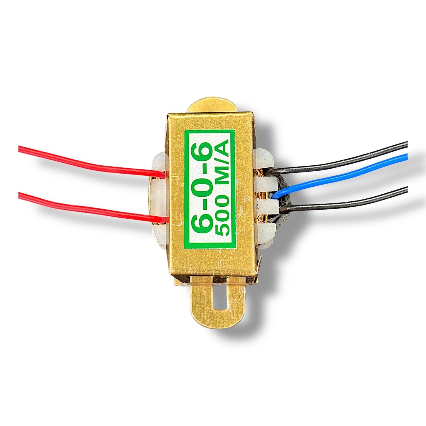 6-0-6 500mA Step-Down Center Tap Transformer | Power Supply Transformer for DIY Electronics, Amplifier & Power Supply Projects