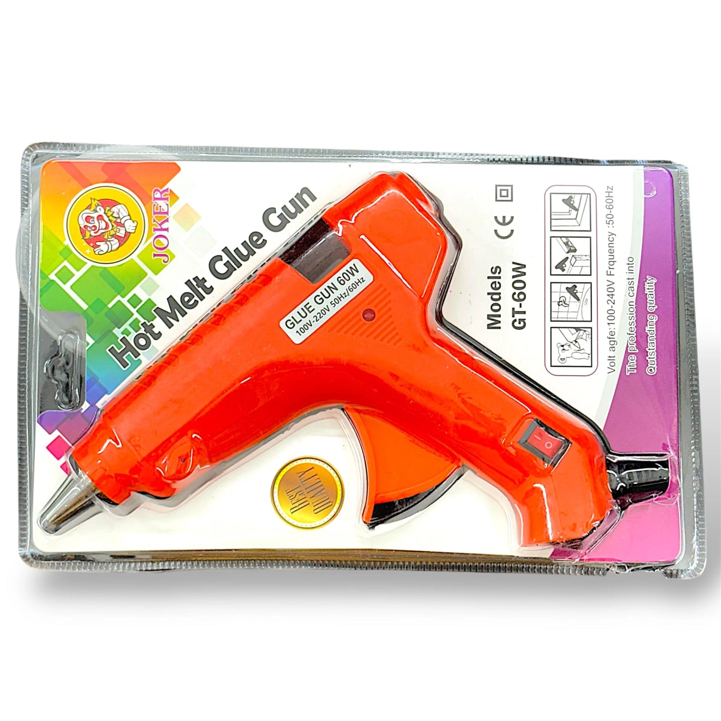 60W Glue Gun | Hot Melt Glue Gun 60W High Quality (Free 1 Glue Stick)