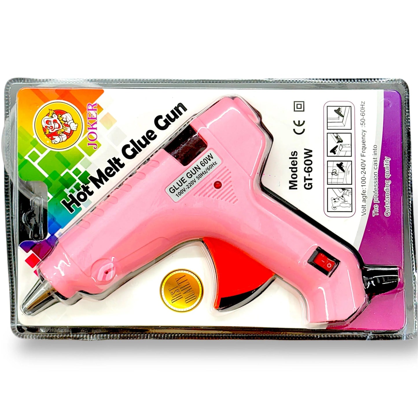 60W Glue Gun | Hot Melt Glue Gun 60W High Quality (Free 1 Glue Stick)