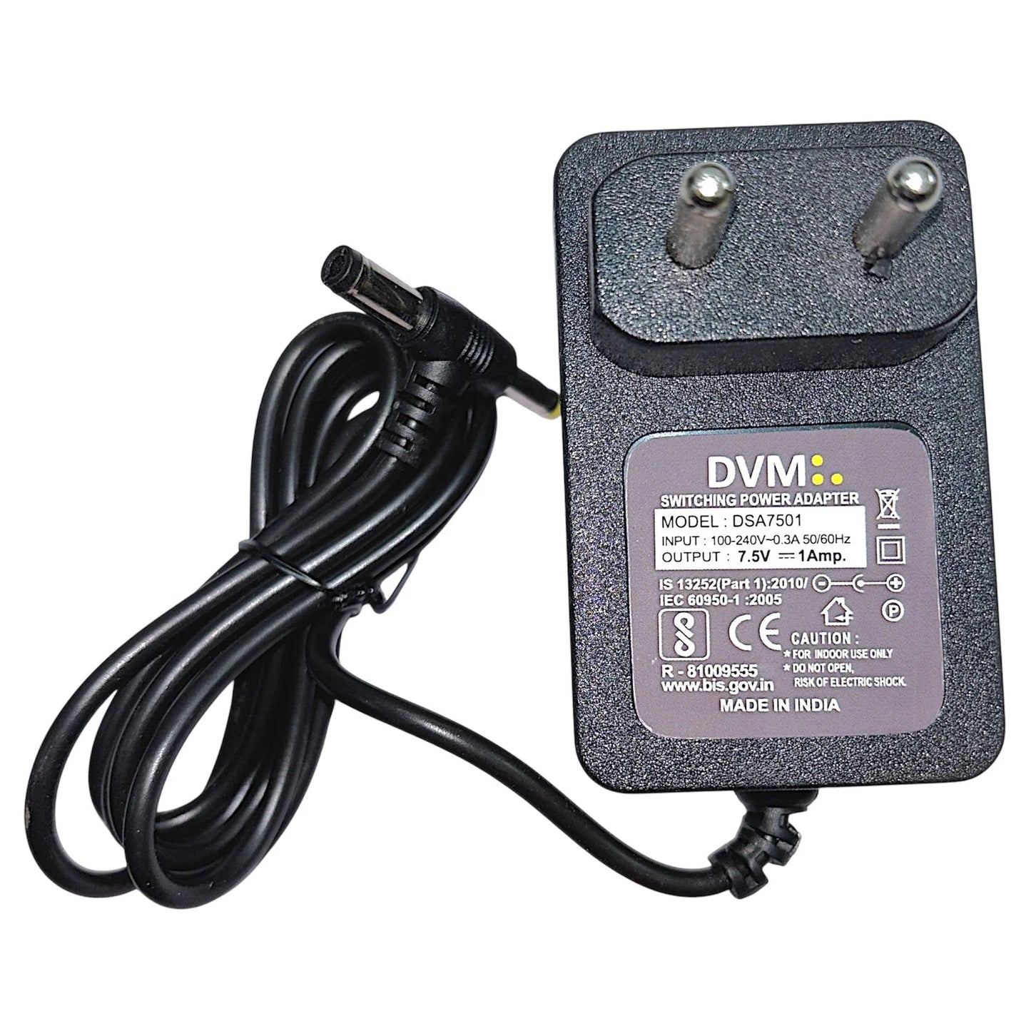 7.5V DC Adapter 1A