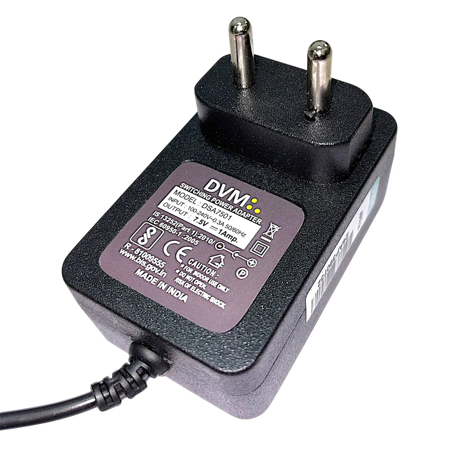 7.5V DC Adapter 1A
