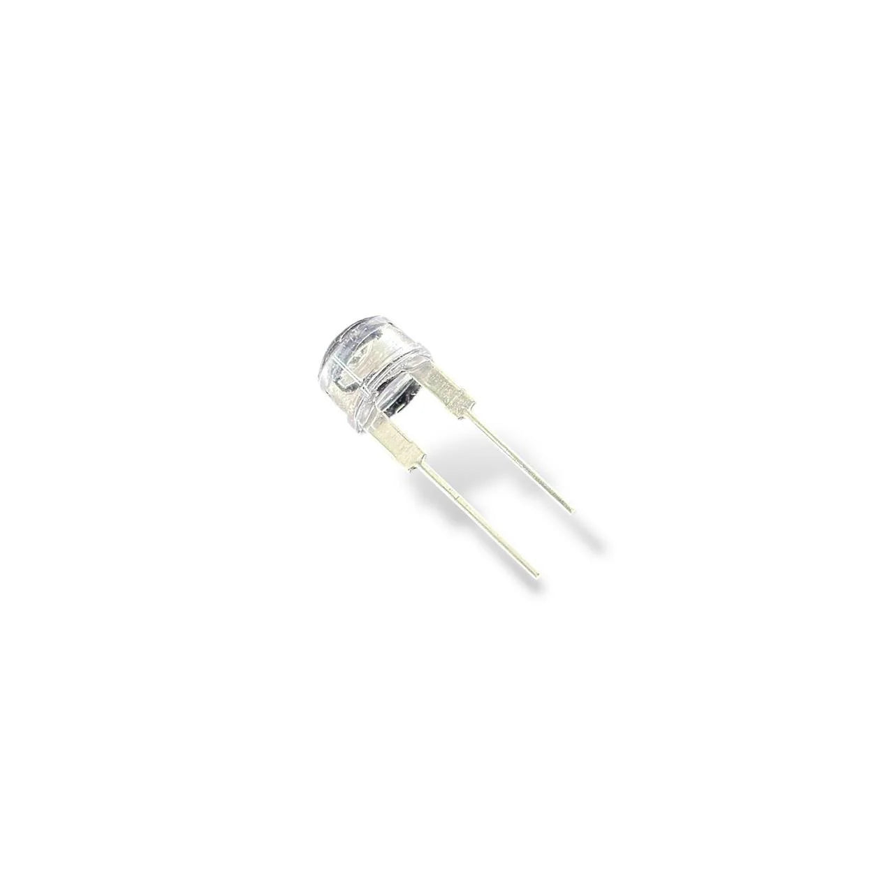 8mm White LED Light Pack of 3 | Ultra Bright 20mA LED Lamp for DIY Electronics, Arduino, Indicators & Projects