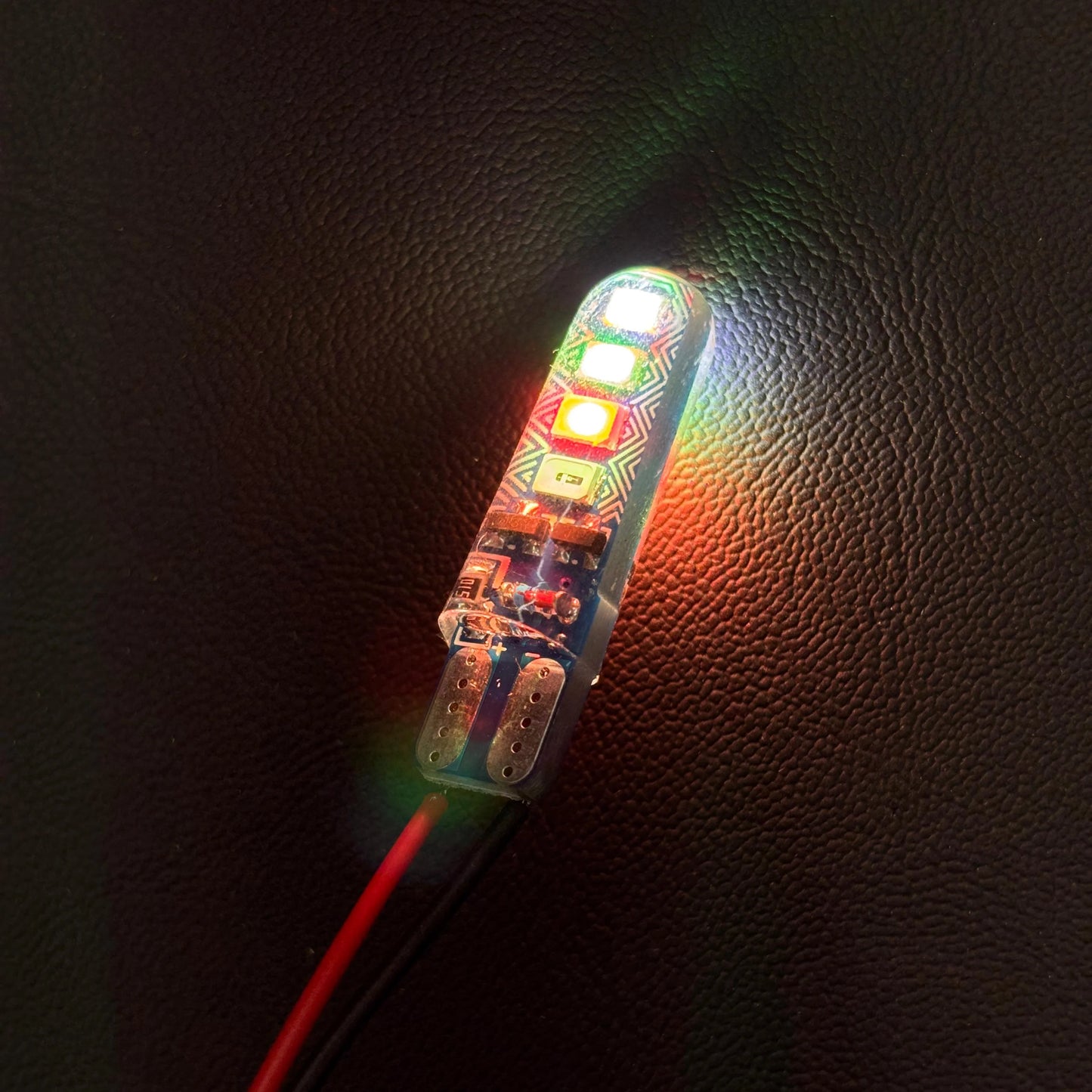9V RGB Flasher Light | Police Light for Bikes | Bicycles | Cars