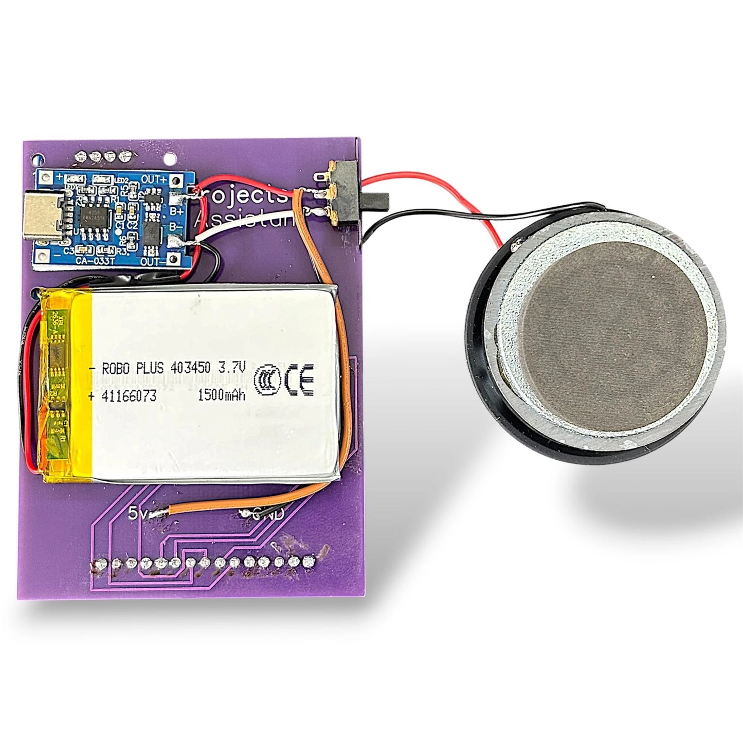 AI Voice Assistant DIY Kit using ESP32 with PCB Board | Chatbot-Based Smart Assistant Project for STEM Learning & IoT by Harish Projects