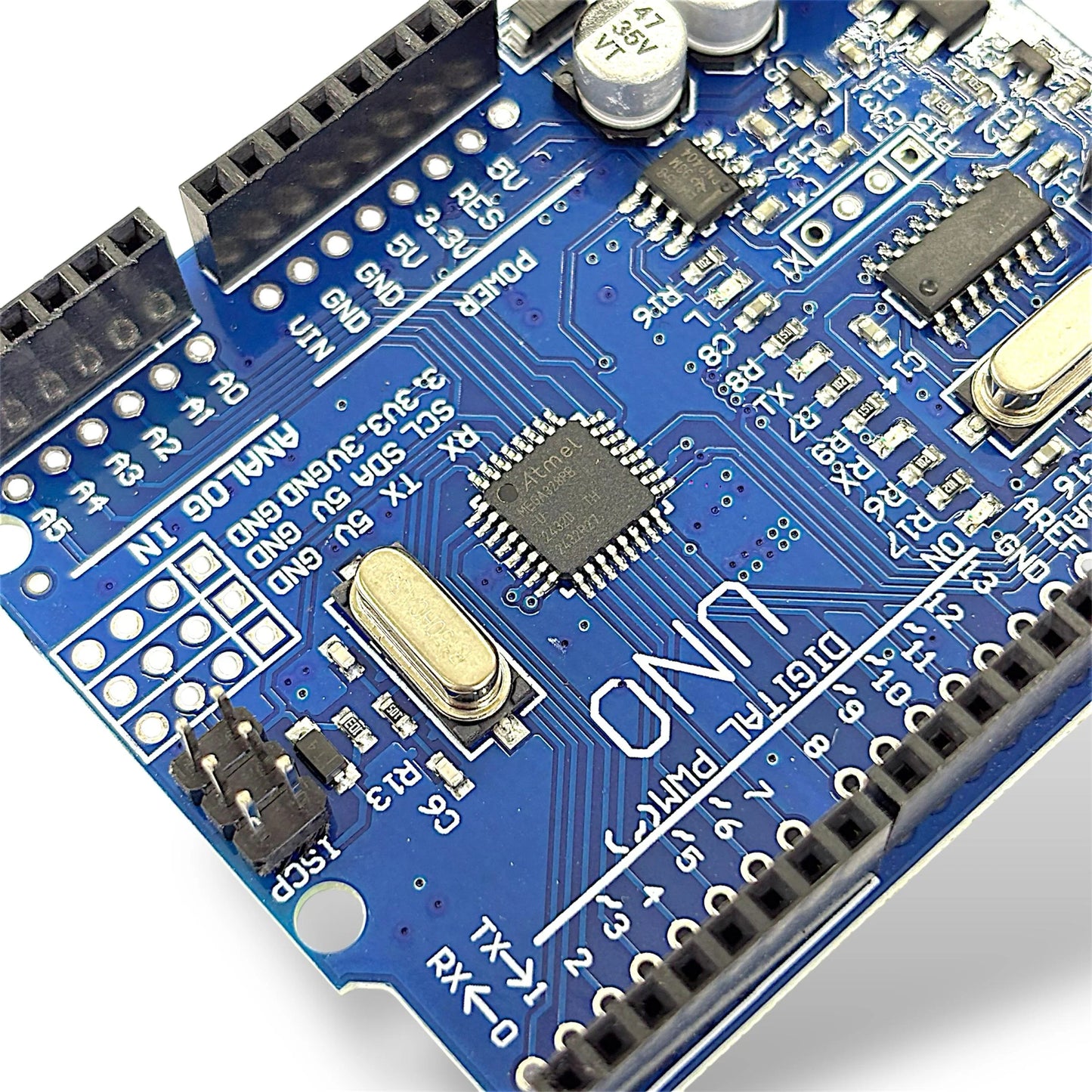 Arduino UNO SMD Compatible Board – ATmega328P CH340 Development Board – Harish Projects