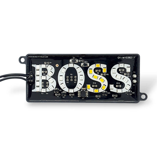 BOSS Light 12V DC | Multicolor LED Signal Indicator for Bikes, Cars, DIY Projects & Robotics