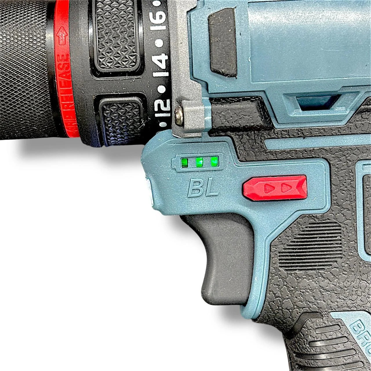 Brushless Drill Machine 16.8V with 4S Li-ion Battery Drill Mode and Screwdriver Mode | Cordless Electric Screwdriver & Power Drill for Home and Professional Use