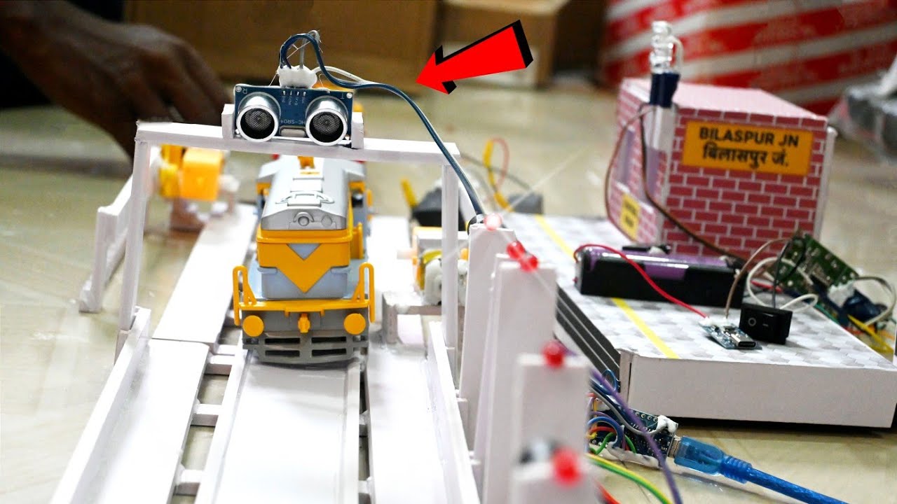 Combined Train & Platform Accident Prevention | Best Science Project Kit