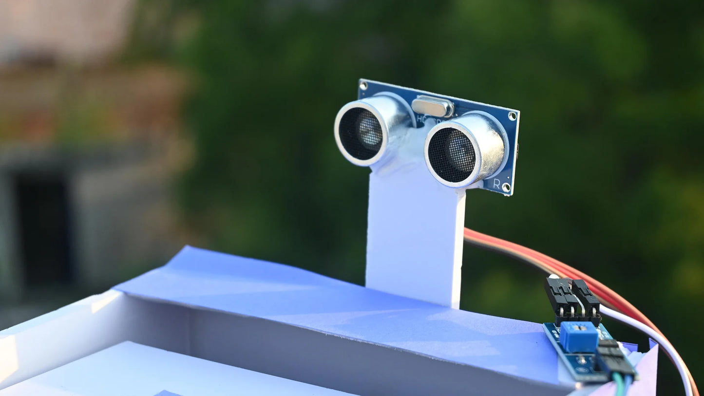 Dry & Wet Waste Segregation Smart Dustbin | Science Project Kit