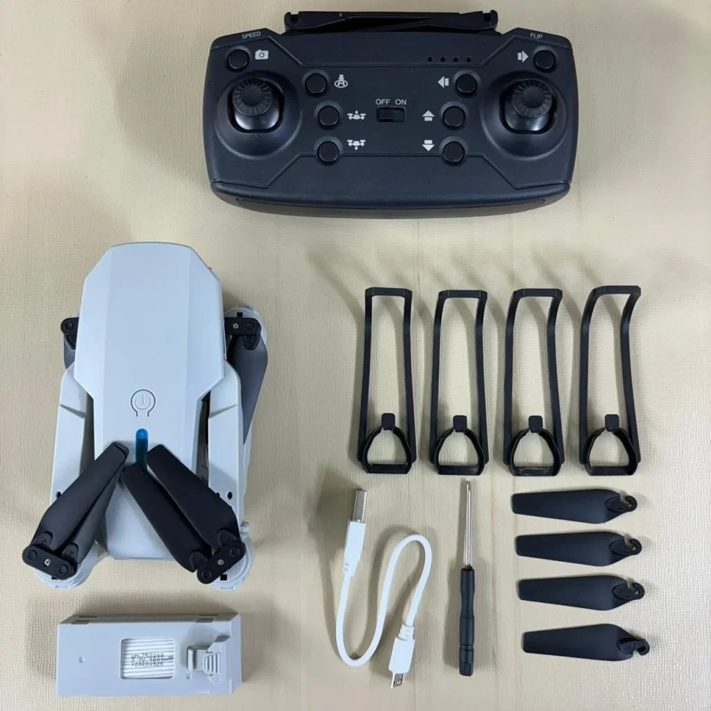 E88 Drone with Dual HD Camera – Harish Projects