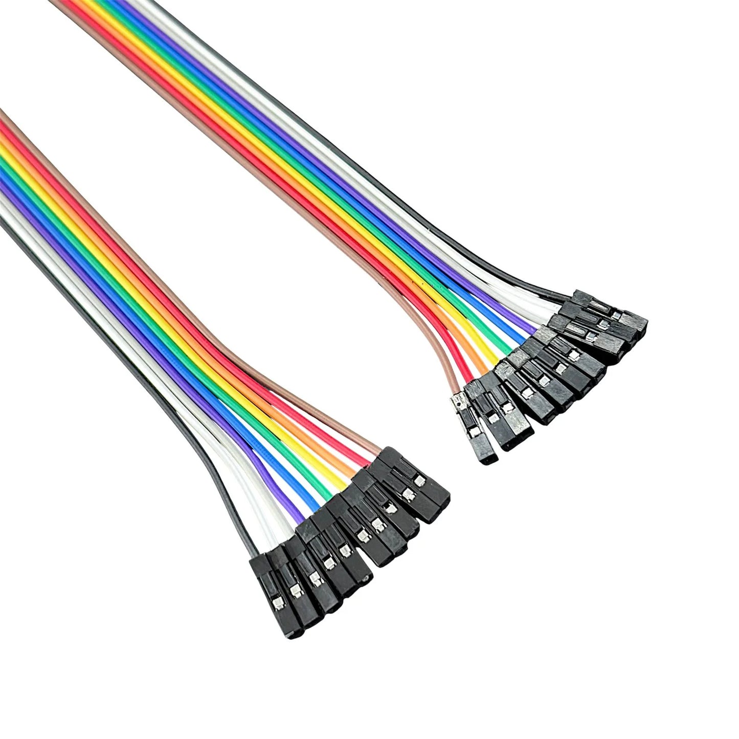 Female to Female Jumper Wire Pack of 10 | Breadboard Connecting Cables for Arduino, Raspberry Pi & DIY Electronics