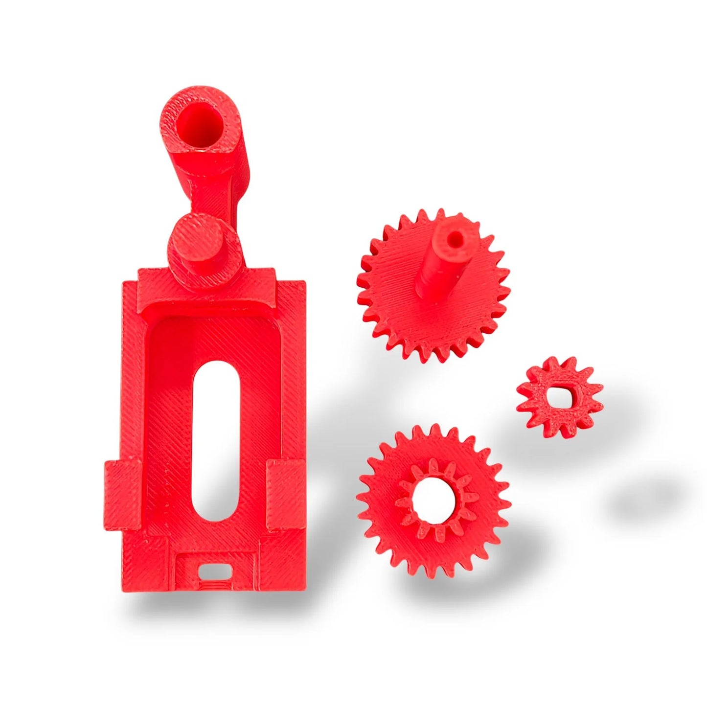 Gear Set for BO Motor (3D Printed Parts Only) | High Torque Gear Kit for TT Motor – 12T, 24T Combo