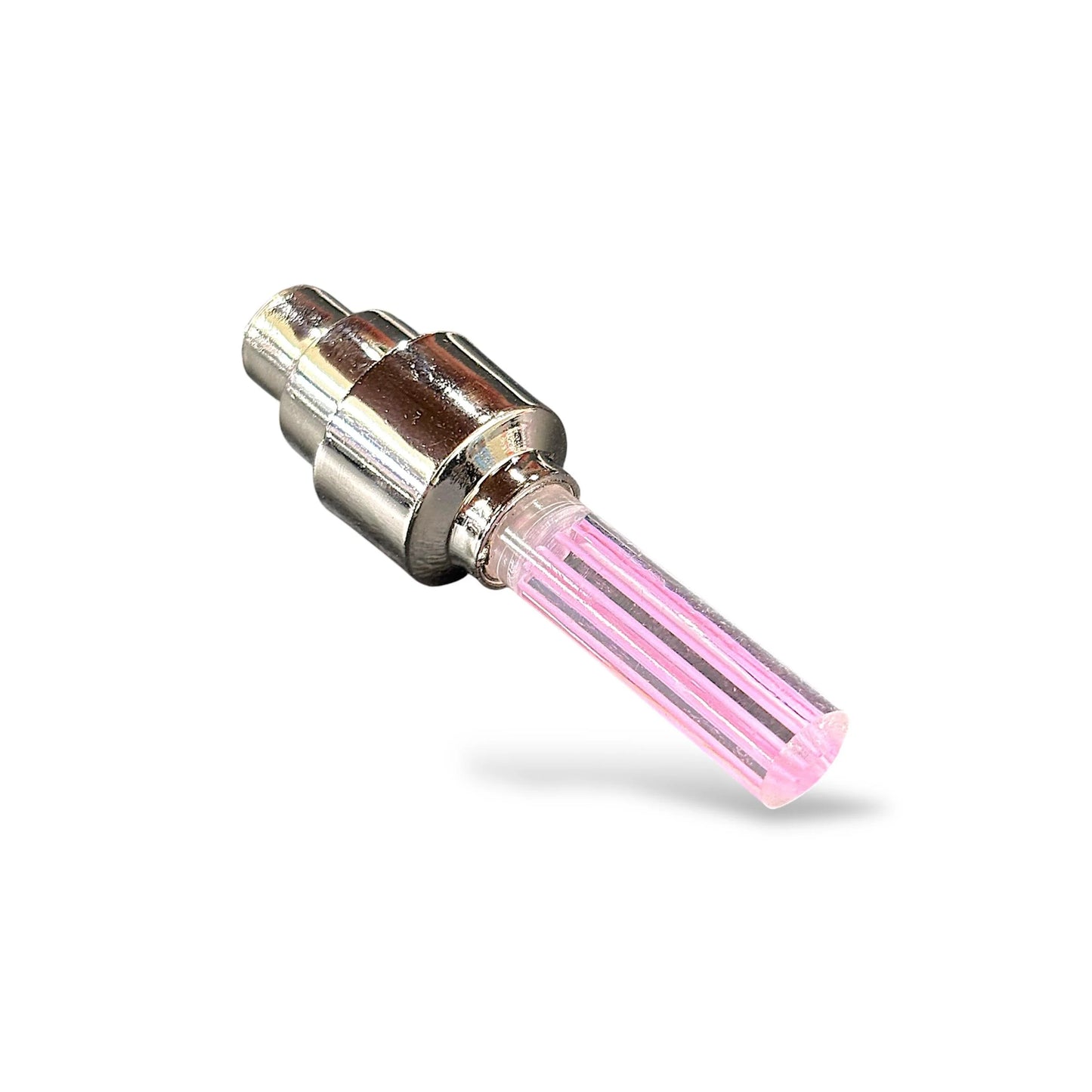 LED Wheel Tire Valve Cap Light for Bike & Car | Waterproof Neon Glow Tyre Light (2pcs)