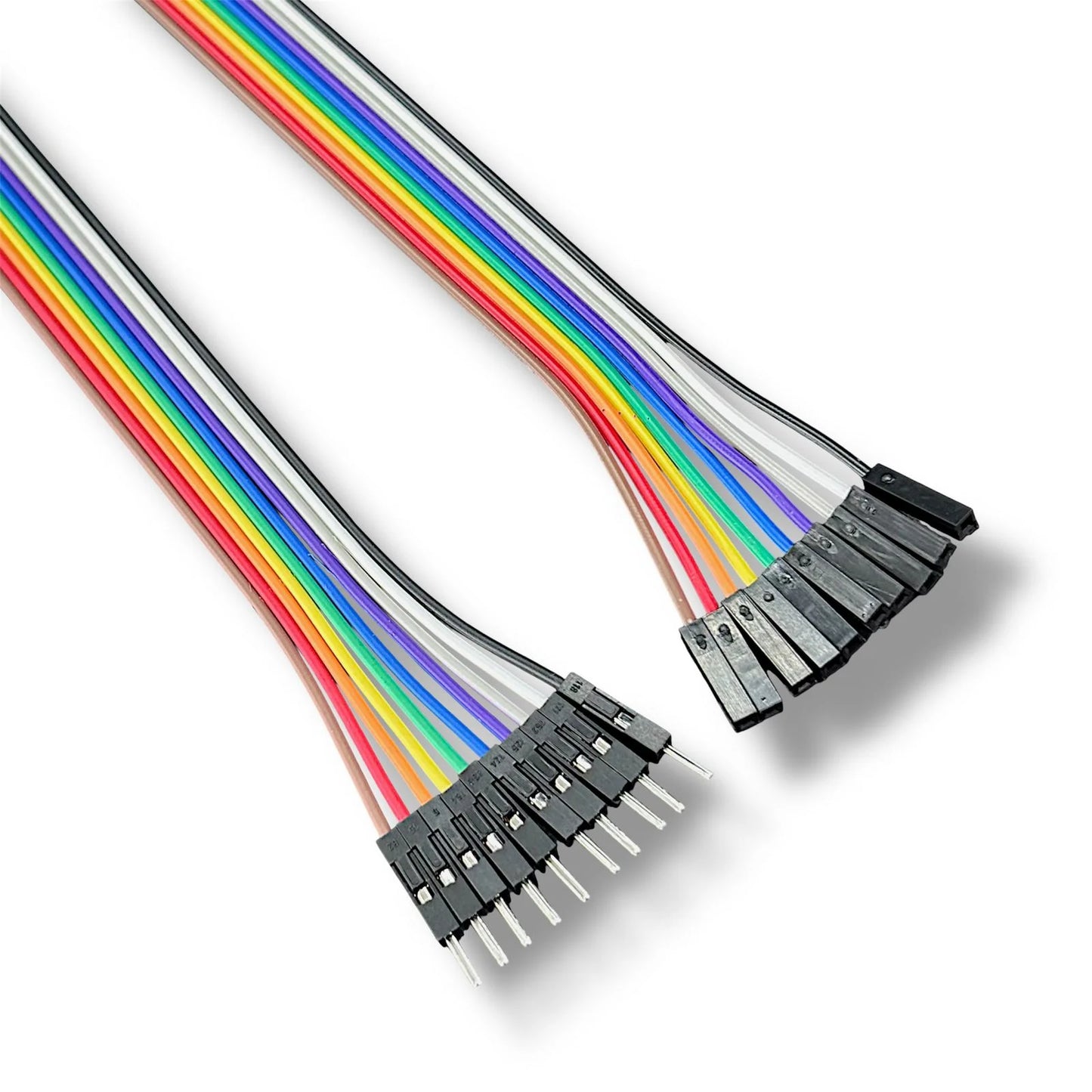 Male to Female Jumper Wire Pack of 10 | Breadboard Connecting Cables for Arduino, Raspberry Pi & DIY Electronics