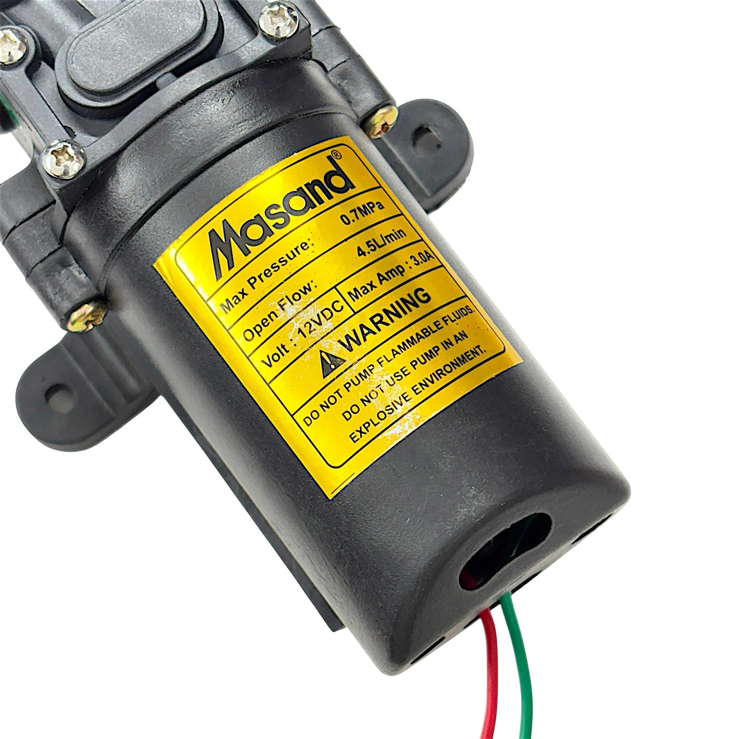 Masand Sprayer 12V Water Pump for Project | ADT7/12/5 | Pump with Motor