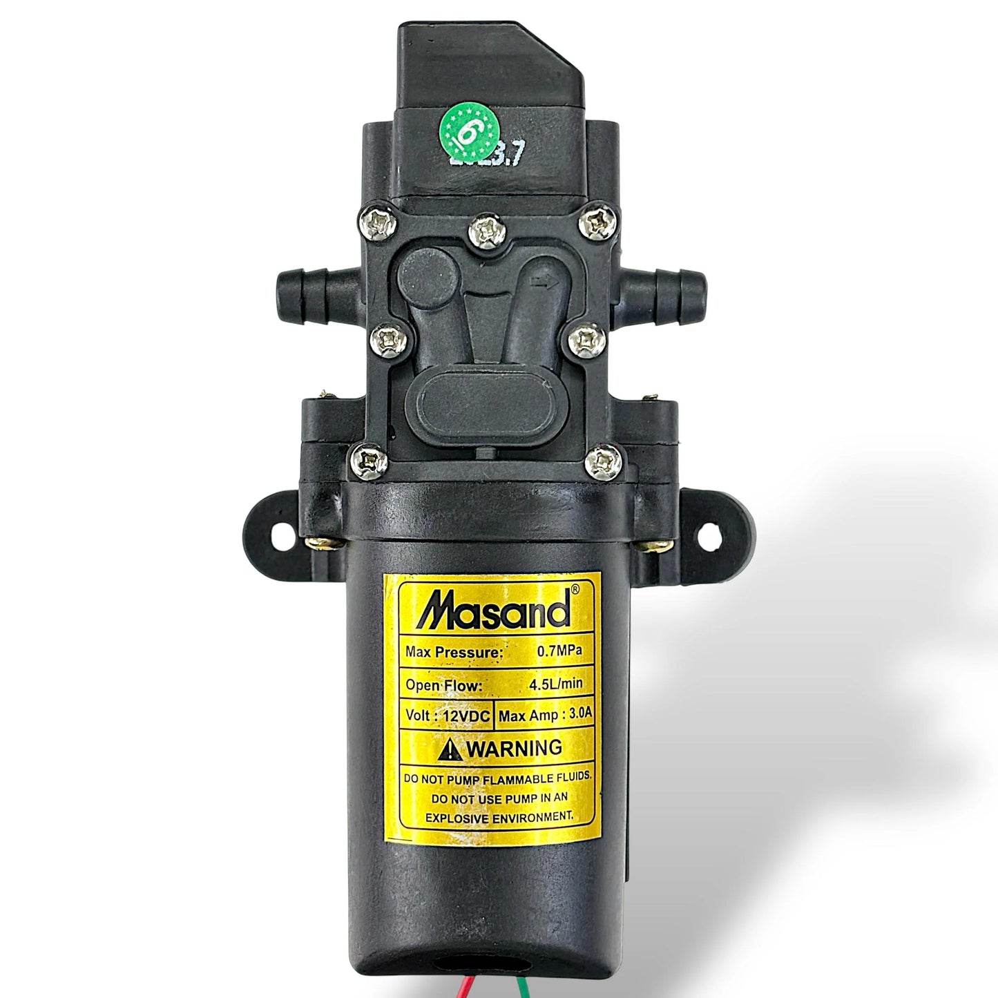 Masand Sprayer 12V Water Pump for Project | ADT7/12/5 | Pump with Motor