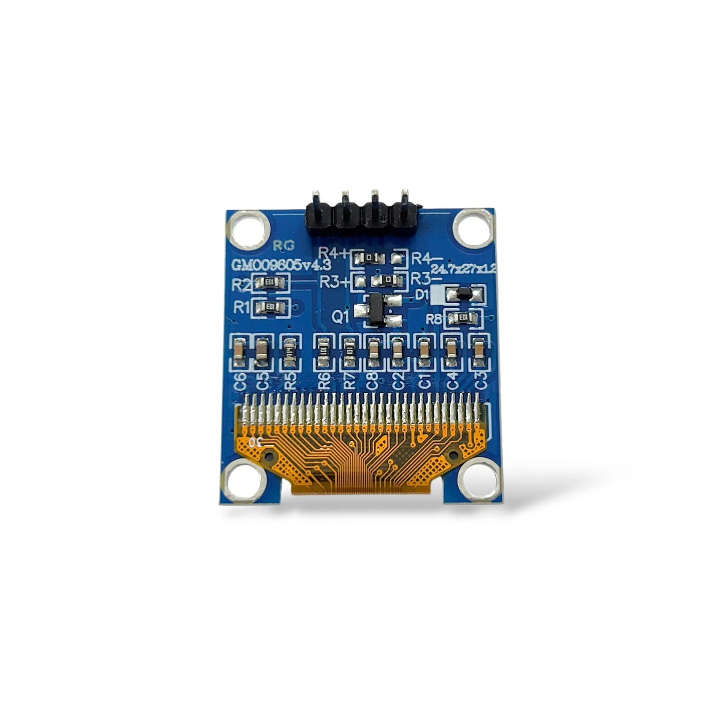 OLED 0.96 inch 4pin RG128x64 Display Yellow Blue