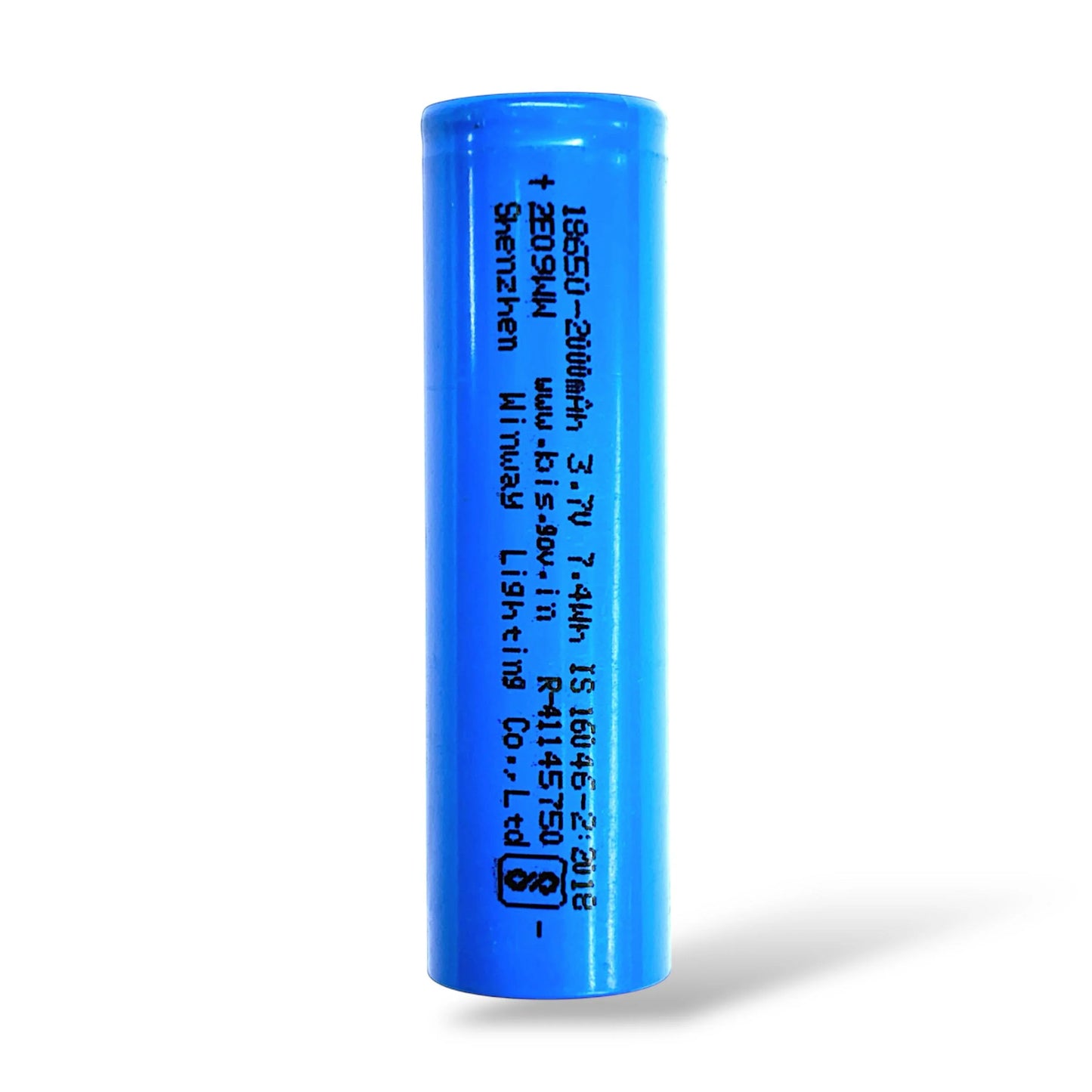 Original 2000mAh 18650 Battery 3.7V Li-ion Rechargeable 7.4Wh Laptop Battery 3.7V