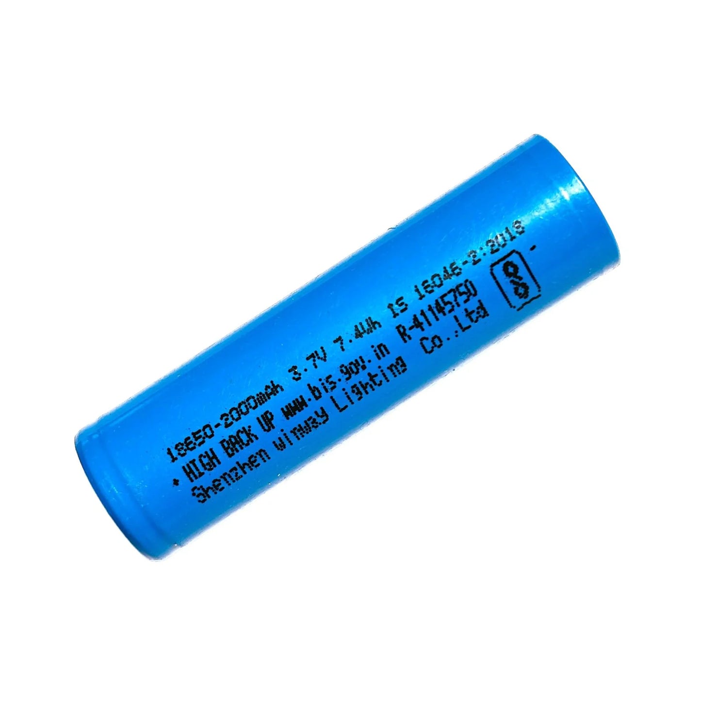 Original 2000mAh 18650 Battery 3.7V Li-ion Rechargeable 7.4Wh Laptop Battery 3.7V