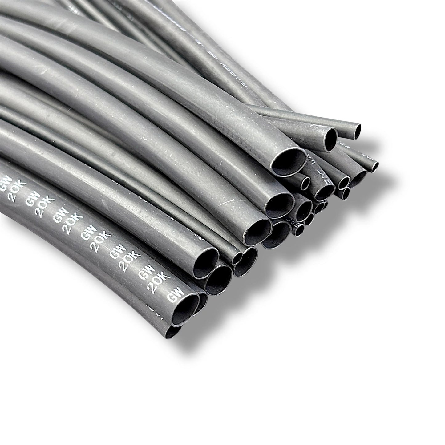 Heat Shrink Tube Pack of 100 Multicolor for Wire Insulation Thickness 1mm to 12mm Length 10cm