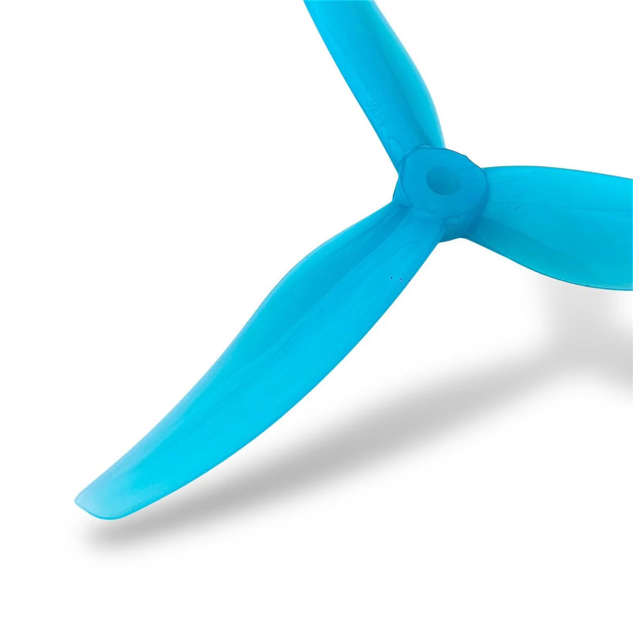 Pro-Range 5536 Hurricane PC 3-Blade Propellers (Clear Blue) – 2CW + 2CCW Drone Propeller Set