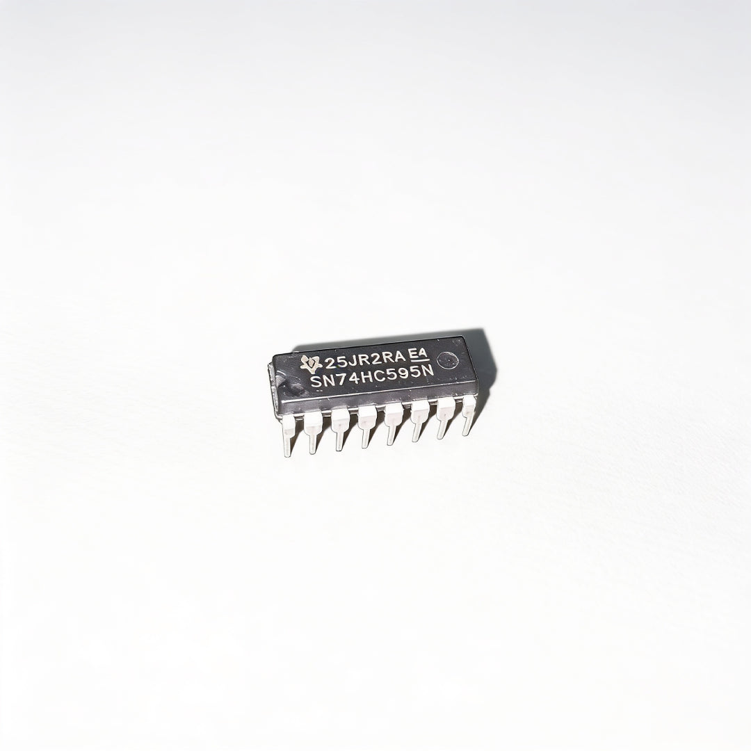 SN74HC595N IC 74595 8-Bit Shift Register | Serial-In Parallel-Out SIPO Logic IC with Output Latch DIP-16