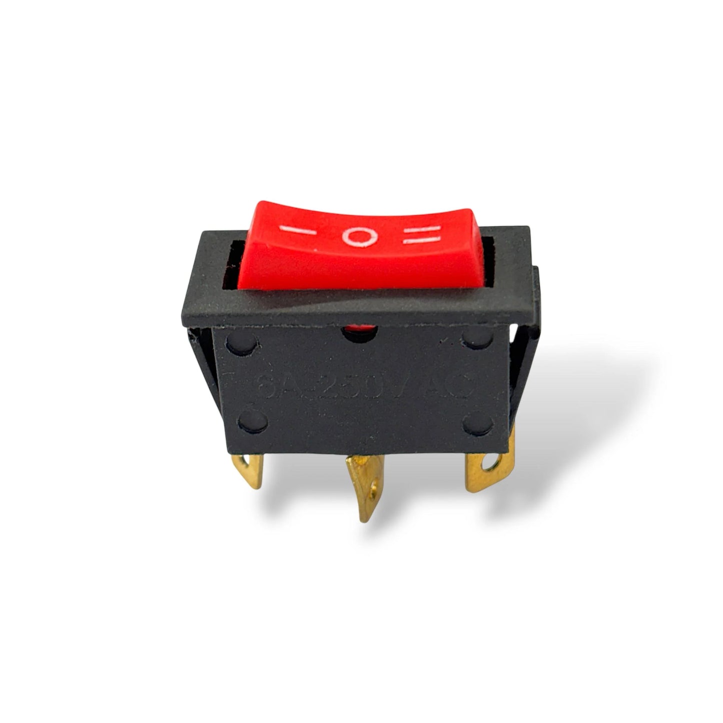 SPDT Switch Button 6A Button Center Off