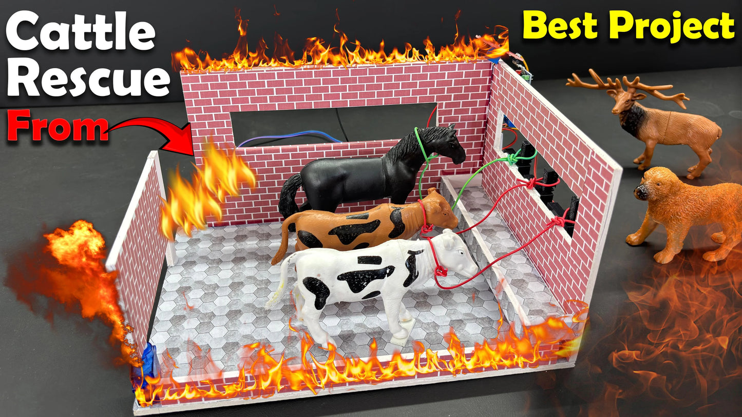 Save Cattle from Fire | Best Science Project Kit