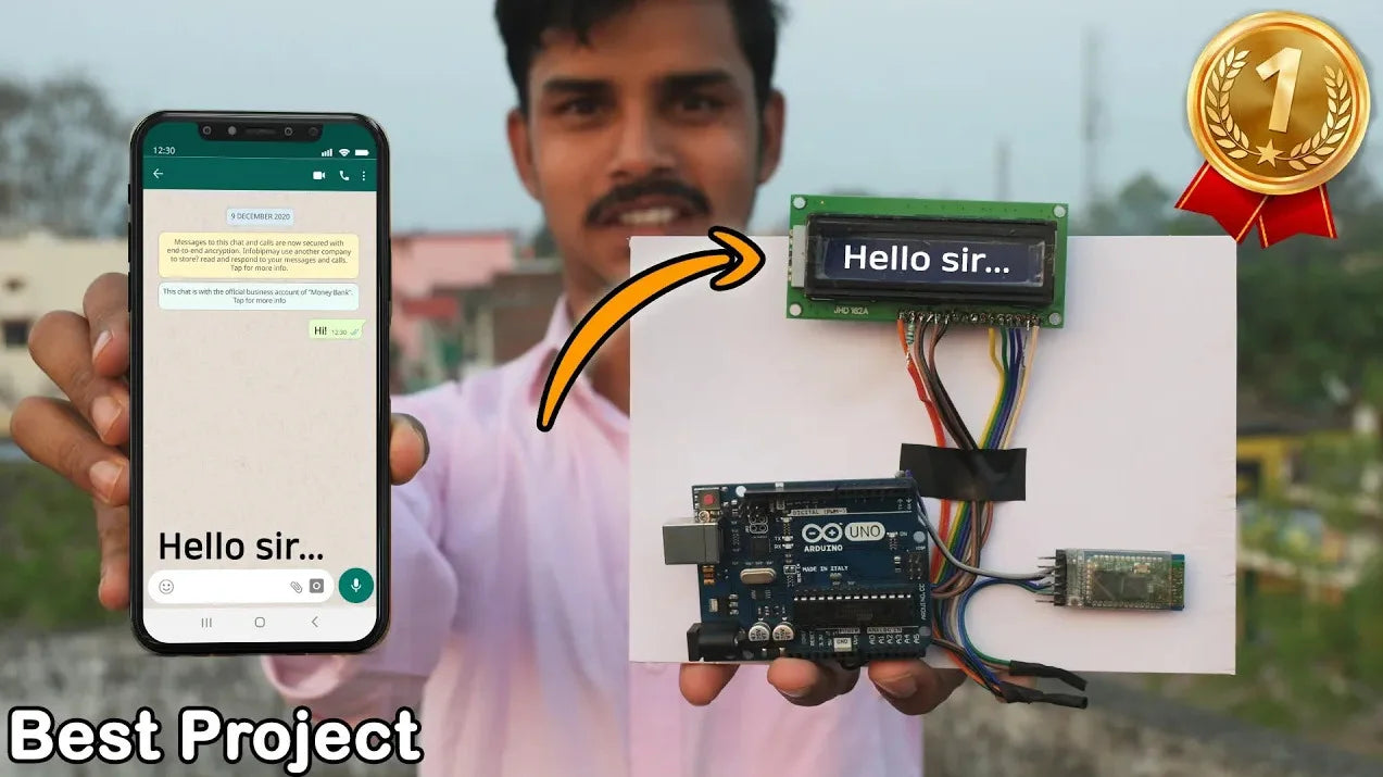 Smart Notice Board | Wireless Notice Board | Best Science Project Kit