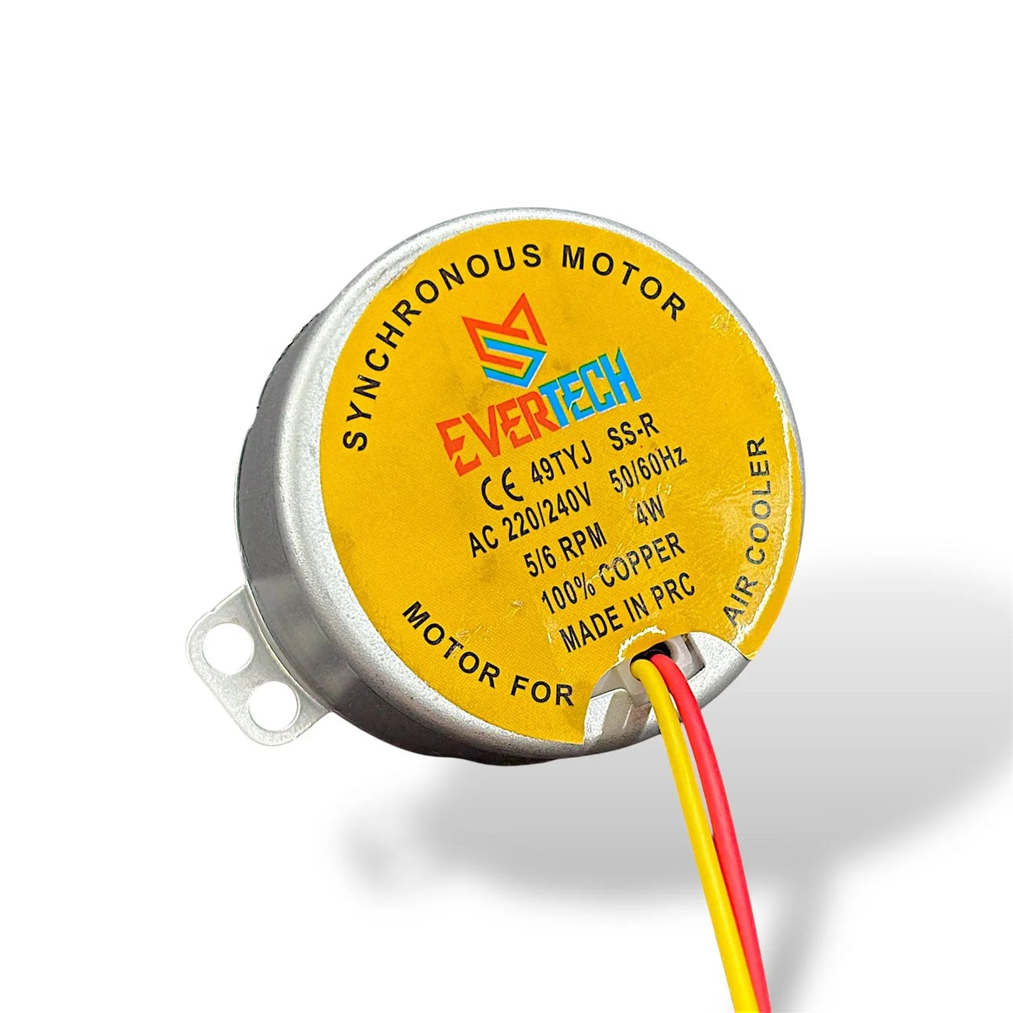 Synchronous Motor 49TYJ AC 220V/240V 50/60Hz 5/6 RPM 4W 100% Copper