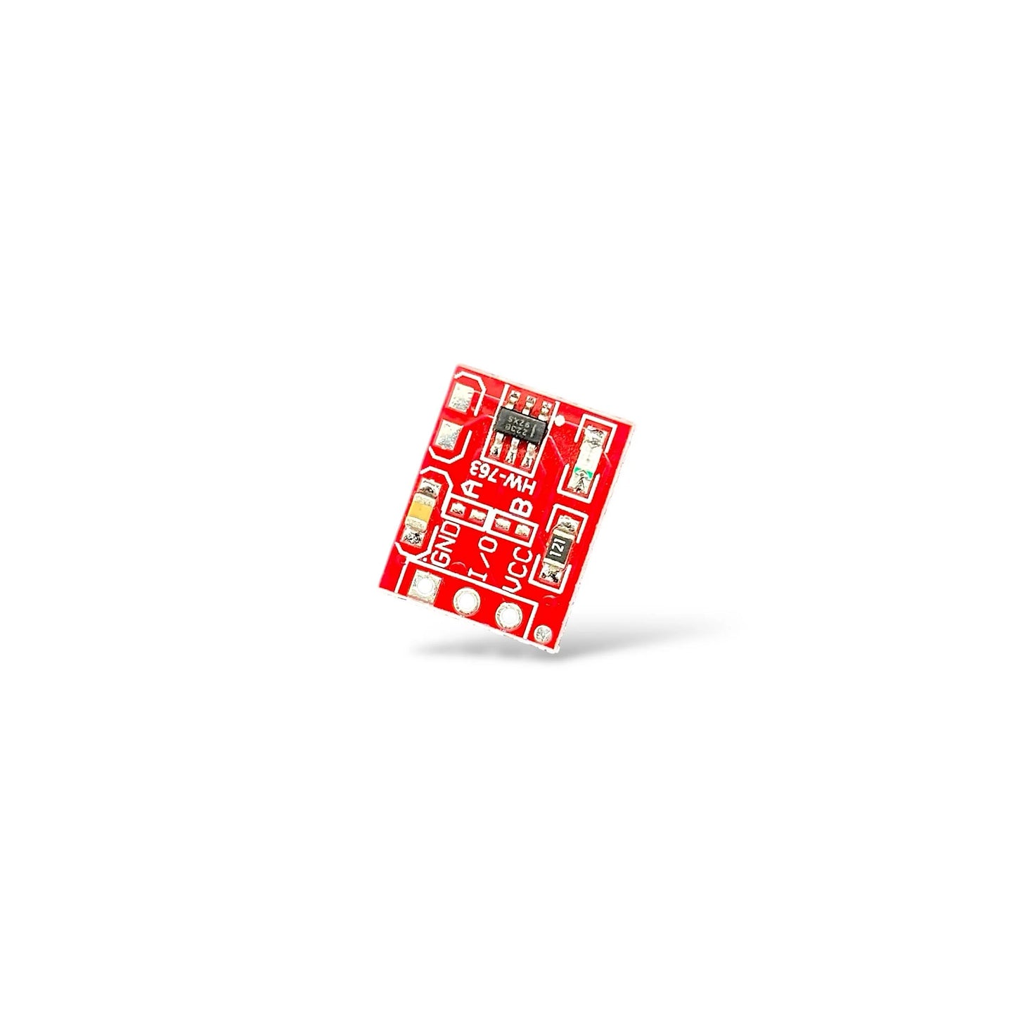 TTP223 1-Channel Capacitive Touch Sensor Module | Red Color | Digital Touch Switch for Arduino & IoT Projects