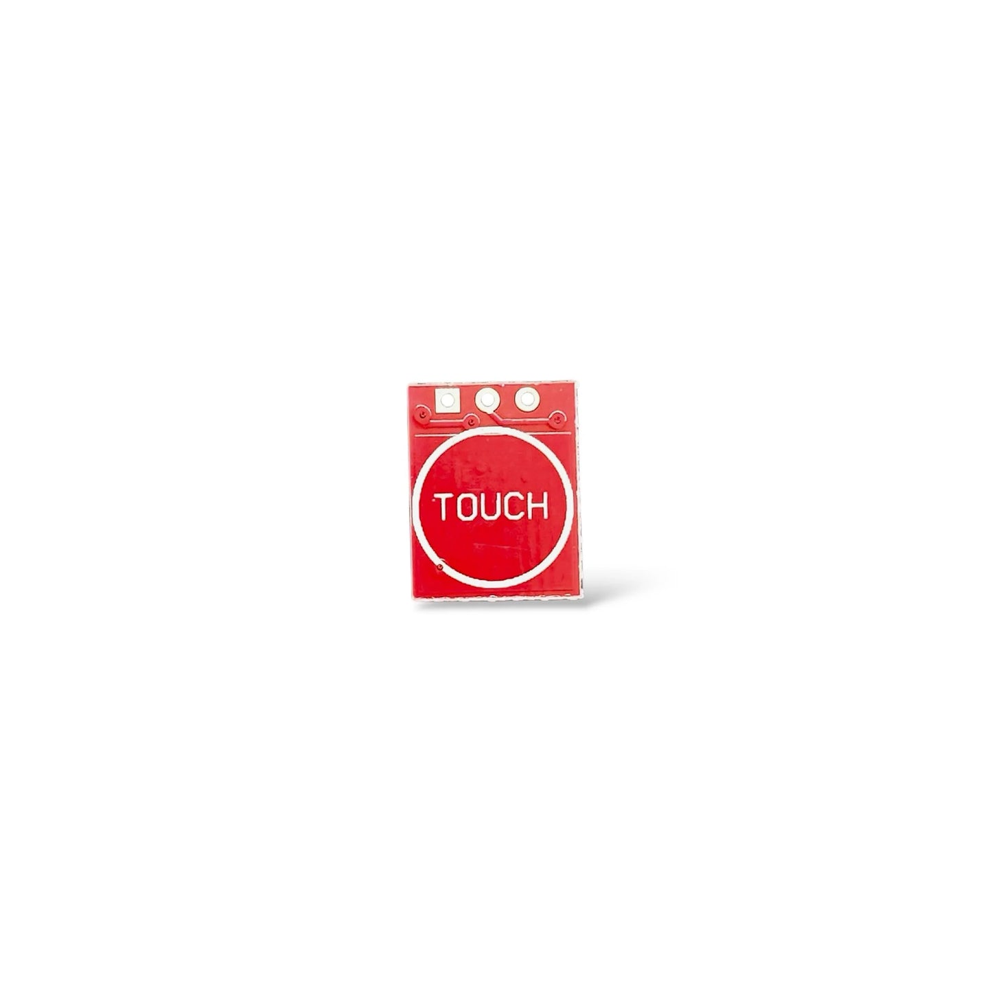 TTP223 1-Channel Capacitive Touch Sensor Module | Red Color | Digital Touch Switch for Arduino & IoT Projects
