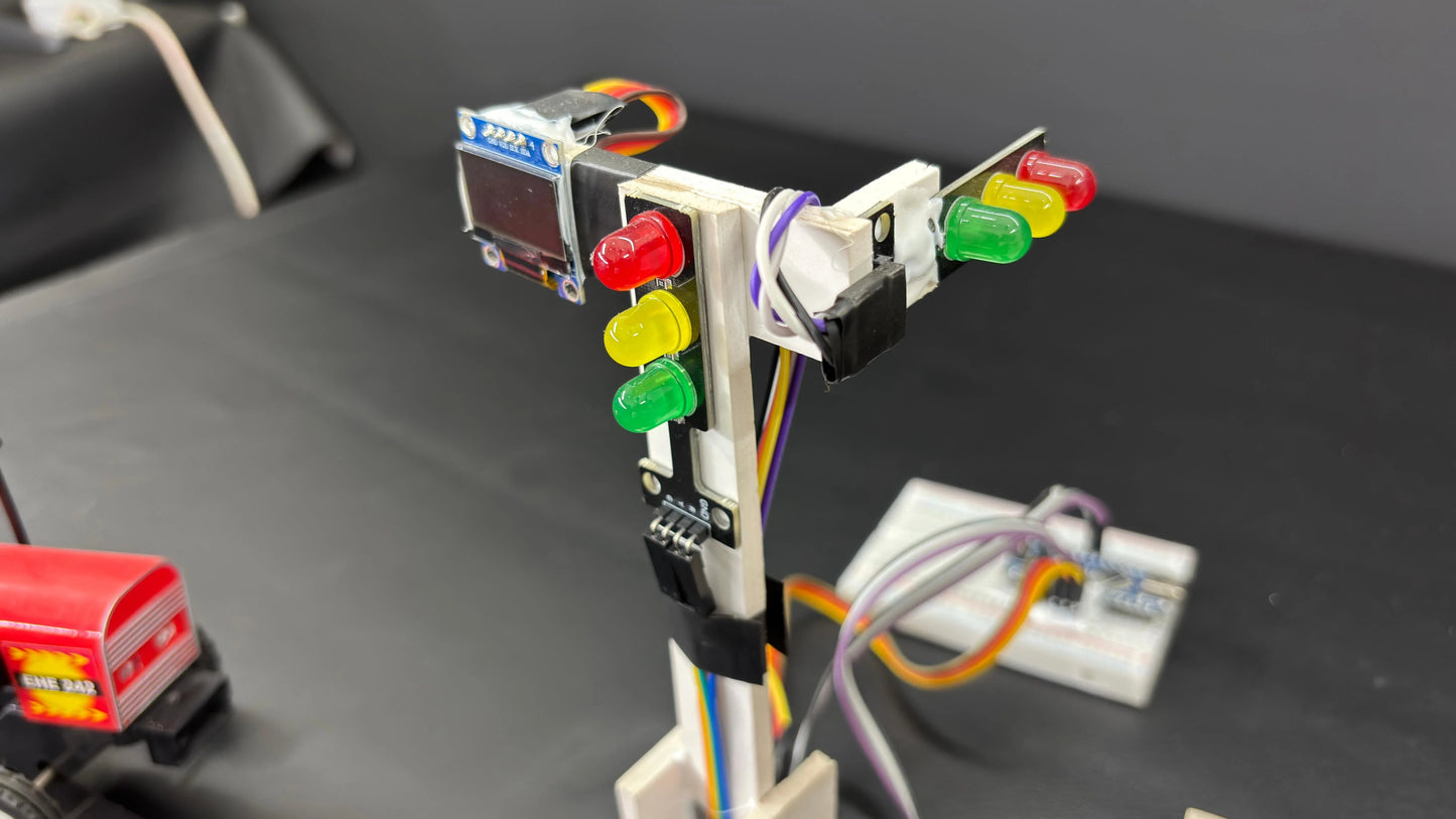 Vehicle Automatic Speed Control in Public Place | Road Accident Prevention Project Full Working Kit