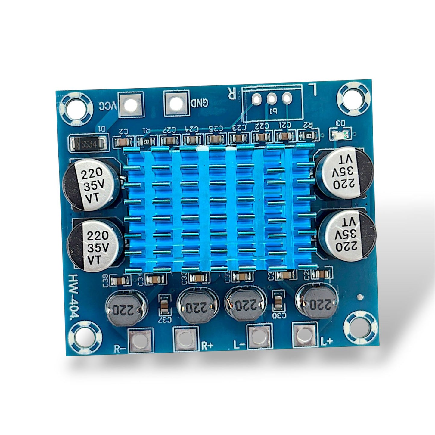 XH-A232 TPA3110 30W+30W Stereo Audio Amplifier Board 2.0 Channel Digital Power Amplifier Module for DIY Speakers & Home Audio Projects (12V–24V)