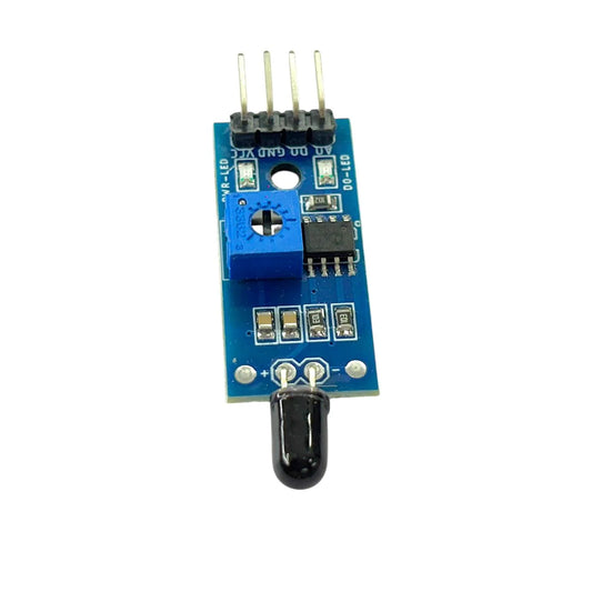 Fire Flame Sensor Module | Infrared Flame Detection Sensor | Compatible with Arduino, Raspberry Pi & IoT Projects