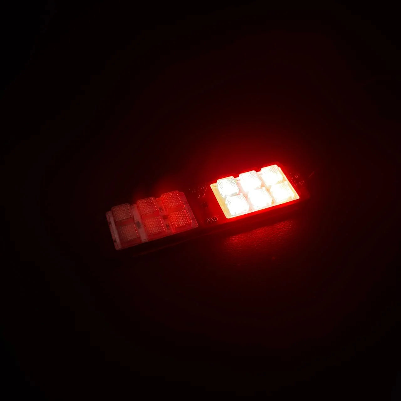 Red & Blue LED Blinking Light 12V DC | Police Strobe Light for DIY Projects, Bike & Decorative Lighting