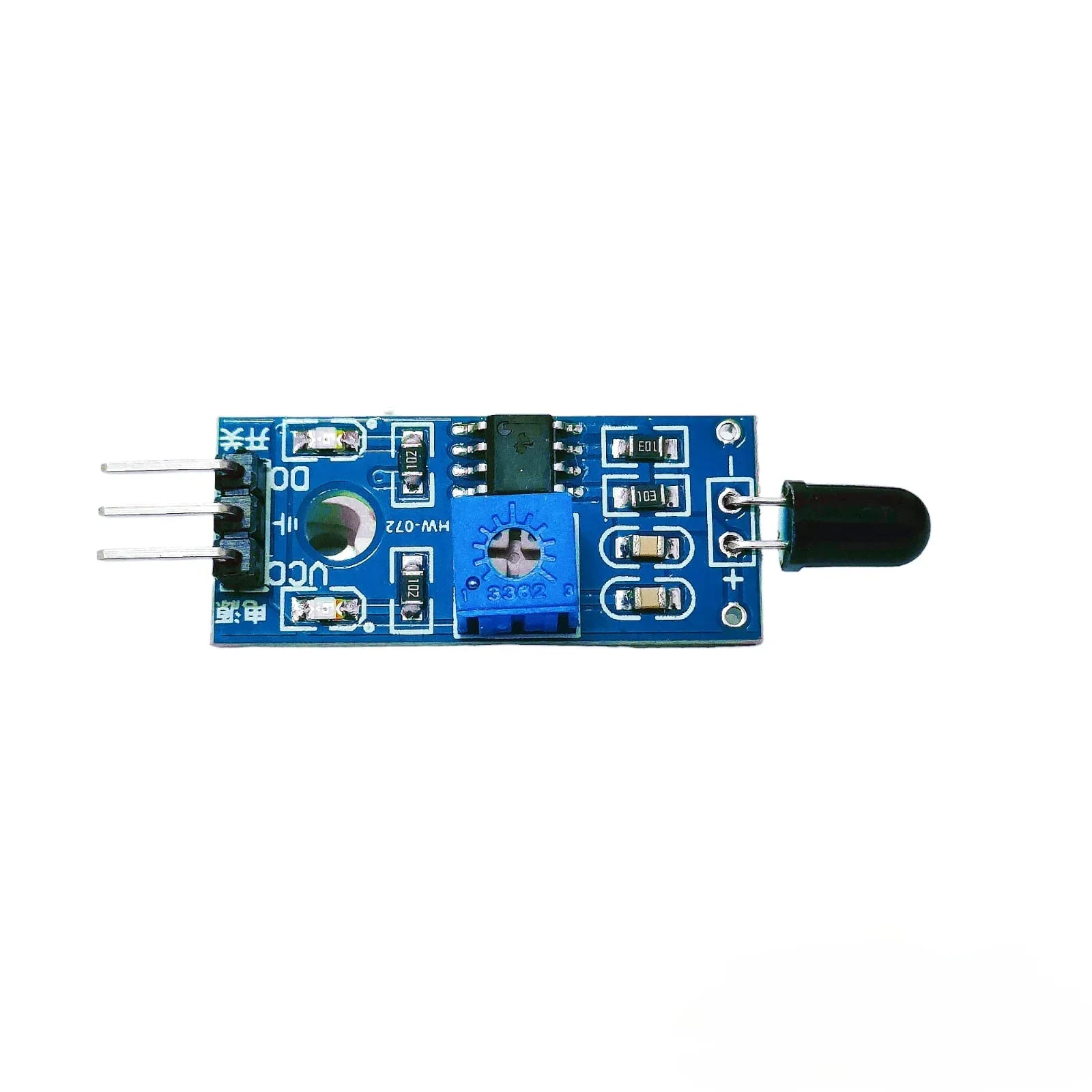 Fire Flame Sensor Module – Infrared Flame Detection Sensor for Arduino ...