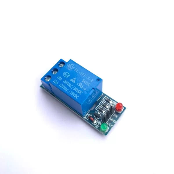 1 Channel Relay Module (Buy 2 & Get Free 4 Jumper Wires)