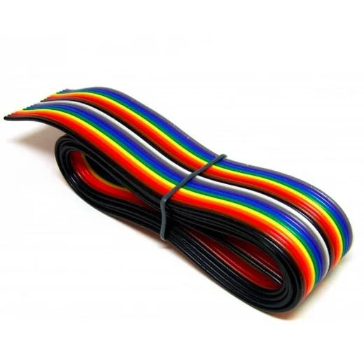10 Core Ribbon Wire 1 Meter / Project Wire / Rainbow Wire (Free 1 LED/2 meter wire)